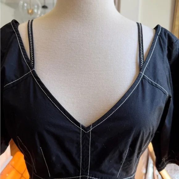 10 Crosby Derek Lam Black Dress - Picture 2 of 8